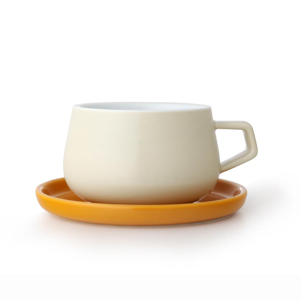 Classic Ella Tea Cup + Saucer 250 ml, Cream