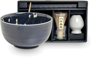 Matchaset Edo Hanablue, giftbox