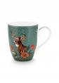 Mug Large Winter Wonderland Deer Green 350 ml
